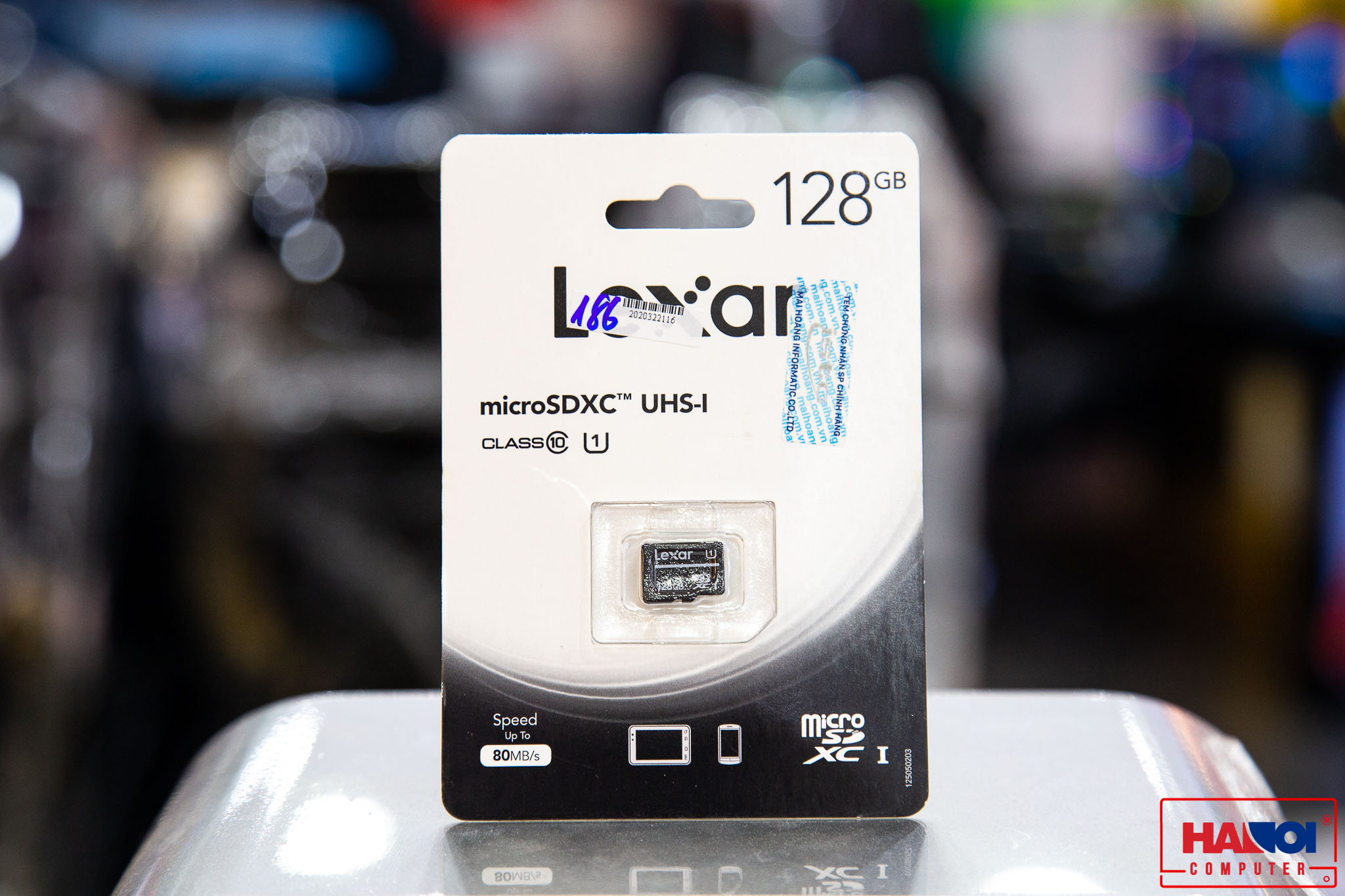 Thẻ nhớ LEXAR 128GB microSD XC - USH-I Class 10 U1